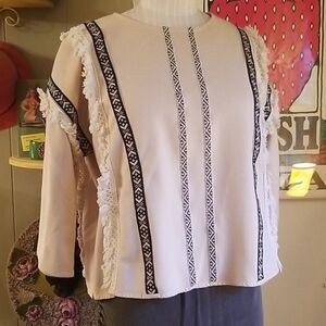 Hayden Los Angeles Top with Aztec Accents